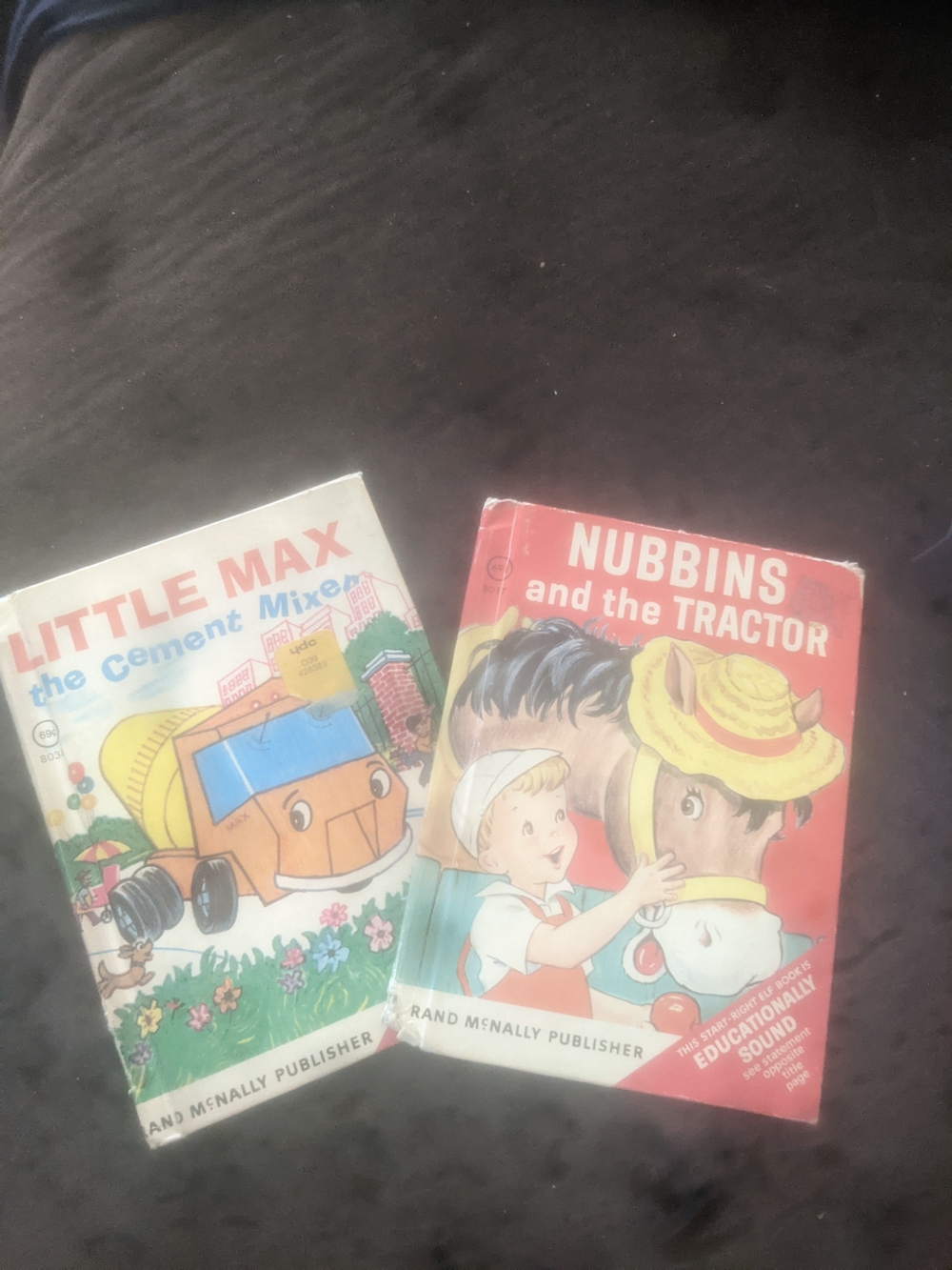 2 Very Vintage Books For Kids 1950s